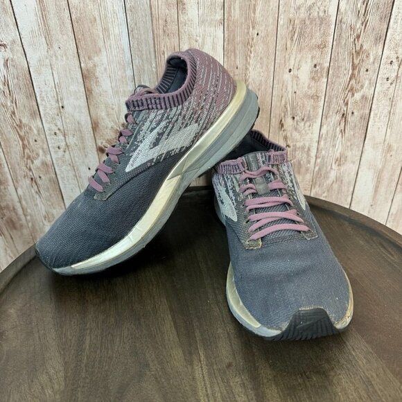 Brooks Shoes - Brooks Ricochet Womens Running Shoes Low Top Athletic Sneakers Multicolor 10